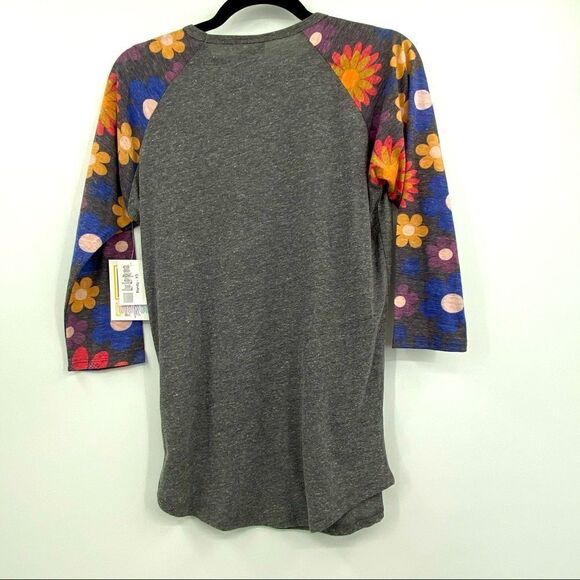 lularoe Randy Raglan Top Size XS - Picture 3 of 7